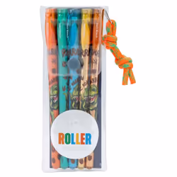 Depesche Stifte-Set Dino World, Capped gel pen, Blue, Bronze, Gold, Green, Orange, Blue, Bronze, Gold, Green, Orange, Round,  ...