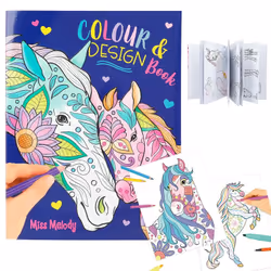 Depesche Miss Melody 0412452, Girl, Coloring book/album