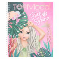 Depesche TOPModel Colouring Book Stick & Shine, 6 yr(s), Multicolour