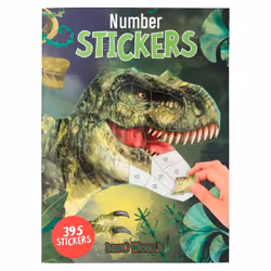 Depesche Dino World Number Sticker