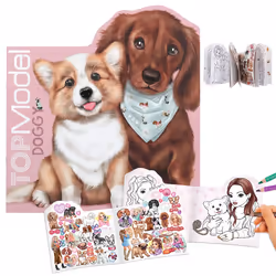 Depesche TOPModel 12714, 21 pages, Boy/Girl, Stickers included, Coloring book/album