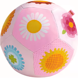 HABA Baby Ball Flower magic, Toy ball, 0.5 yr(s), Plastic, Polyester, Multicolour