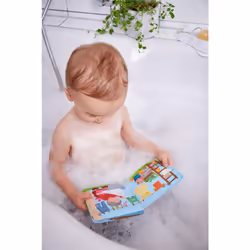 HABA Bath book Farm Animal Wash Day