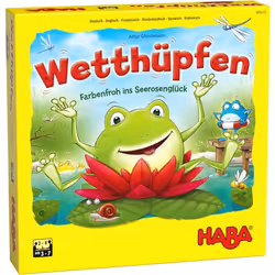 HABA Wetthüpfen, 3 yr(s), Multicolour
