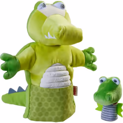 HABA Crocodile with Hatchling, Toy animals, 1.5 yr(s), Interactive