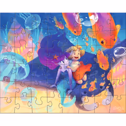 HABA Puzzles Au pays fantastique