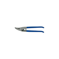 D214-250L Left Cutting Shape Cutting Punch Snips, Blue/Grey