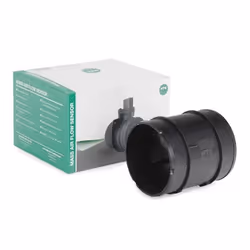 Mass air flow sensor; NGK; with housing with integrated air temperature sensor; for VAUXHALL, OPEL, SAAB, CHEVROLET; 55562426 ...