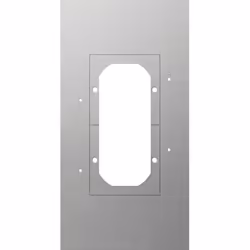 GIRA 1297 00, Silver, Aluminium, Conventional, 130 mm, 253 mm, 1 pc(s)