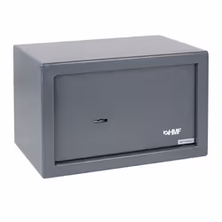 HMF 49200-11, Wall safe, Anthracite, Key, 8.5 L, Steel, 1 shelves