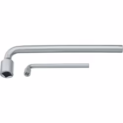 Gedore 25V-10 Socket Wrench Offset 10mm 4 hex Screws, Silver
