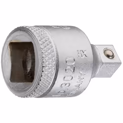 Gedore 3020 3/8-1/4-Inch Reducer - Silver