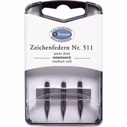 Brause Dessin 511 Nibs 3 Pack