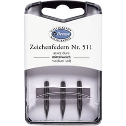 Brause Dessin 511 Nibs 3 Pack