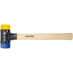 Wiha 83215040" Safety Medium Hard Soft-Faced Hammer, Blue/Yellow, 40 mm