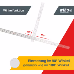 Wiha 1259 Long-life Folding Meter Stick 2 m Metric with 10 x 1 m Rules - Additional view 2