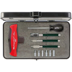 Wiha 2893S01 TorqueVario-STplus T-Handle Torque Tool Set, 11 Piece