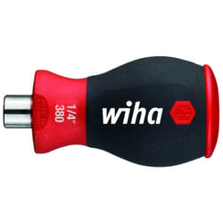 Wiha Screwdriver with 6 Bit Magazine Magnetic Pozidriv Screwdrivers Pack Set