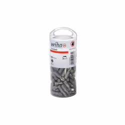 Wiha - Standard Pozidriv Bits PZ2 25mm Tub of 100