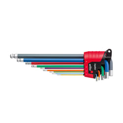 Wiha ErgoStar L-shaped hex key set Metric 9 pc(s)