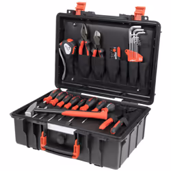 Wiha 45531 L Mechanic Basic Tool Set, 38 Piece (inc. Case)