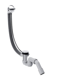 hansgrohe Complete Set for Flexaplus Waste and Overflow Set for Bath Tubs, chrome