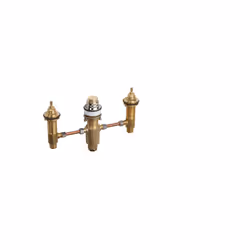 hansgrohe 06607000 Rough 3-Hole Tub Filler Brass