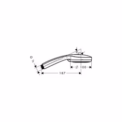Hansgrohe 28535000 shower system - Additional view 5