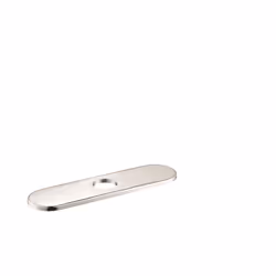 hansgrohe 11-inch Coordinating Base Plate Modern Easy Install in Polished Nickel 14019831