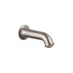 hansgrohe Tub Spout Premium 2-inch Classic Tub Spout in brushed nickel  14148821