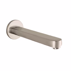 hansgrohe Tub Spout 9 Premium 3-inch Modern Tub Spout in brushed nickel 14421821