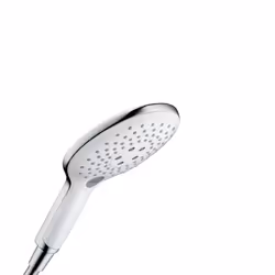 Hansgrohe Raindance Select S, Handheld shower head, Chrome, White, Wall