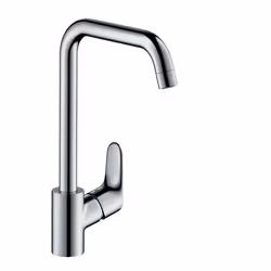 Hansgrohe 31820000, Chrome, Lever handles, Type L, Ceramic, 3.4 cm, 360°