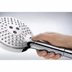 hansgrohe Raindance Select S 125  hand shower, 3 spray modes, chrome - Additional view 5