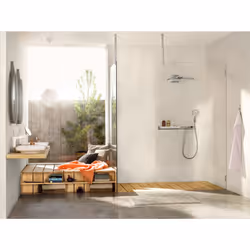 Hansgrohe Raindance Select S Handheld shower head Chrome, White