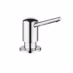 hansgrohe Bath and Kitchen Sink Soap Dispenser Contemporary Premium Modern in Chrome 04539000 Small