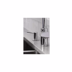 hansgrohe Bath and Kitchen Sink Soap Dispenser  Contemporary Premium Modern in Chrome  04539000 Small