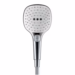hansgrohe Raindance Select E Easy Install 5-inch Handheld Shower Head Modern 3 RainAir  Rain  Whirl 26521821