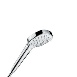 Hansgrohe Croma Select E Handheld shower head Chrome, White