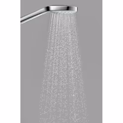 Hansgrohe Croma Select E Handheld shower head Chrome, White - Additional view 5