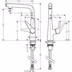 Hansgrohe Talis Select S Chrome