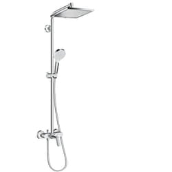 Hansgrohe Crometta E shower system Chrome