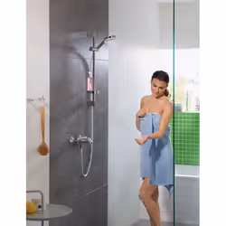 Hansgrohe Crometta shower system Chrome, White - Additional view 4