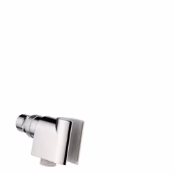 hansgrohe Robust Construction Handheld Shower Head HolderModern in Chrome 04580000