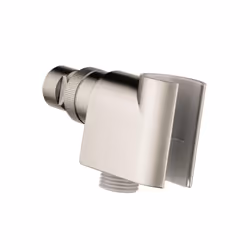 hansgrohe Easy Install Handheld Shower Head HolderModern in Brushed Nickel 04580820