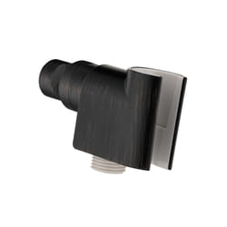 hansgrohe Easy Install Handheld Shower Head HolderModern in Rubbed Bronze  04580920