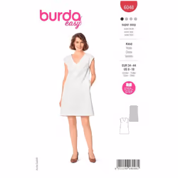 Burda Sewing Pattern 6048 Women 8-18 (34-44) Dresses