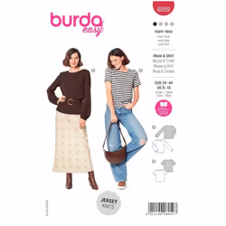 Burda Sewing Pattern 6059 Women 8-18 (34-44) Tops