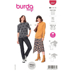 Burda Sewing Pattern 6067 Women 8-18 (34-44) Tops