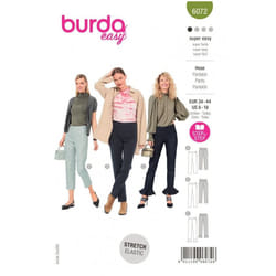 Burda Sewing Pattern 6072 Women 8-18 (34-44) Trousers